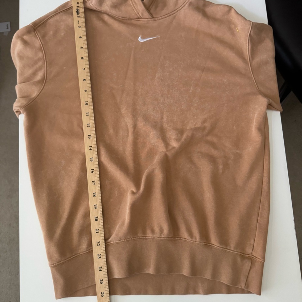 Nike Sportswear Essential Washed Fleece Oversized Hoodie Sweatshirt Women’s XS - Picture 9 of 12